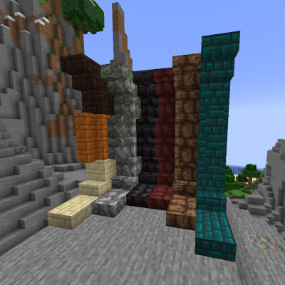 Chiseled Stone bricks fix Minecraft Texture Pack